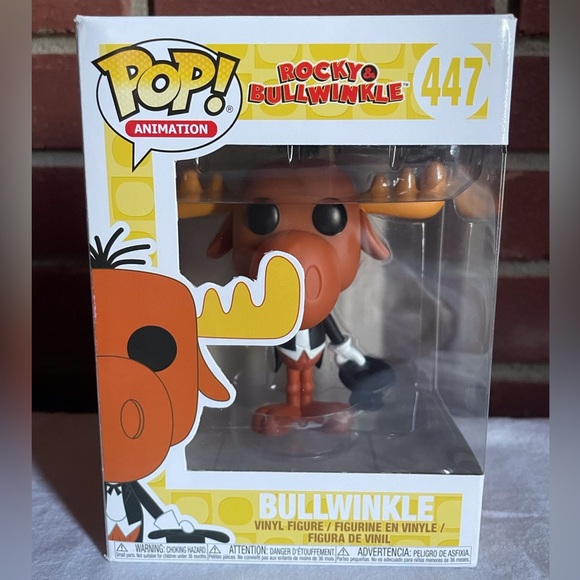 Funko Pop! Bullwinkle of Rocky & Bullwinkle #447 - Picture 1 of 7